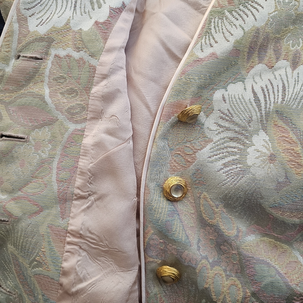 Albert Nipon Floral Jacket - image 4
